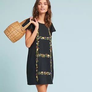 Anthropologie Rana Gill Jordan Shift Dress